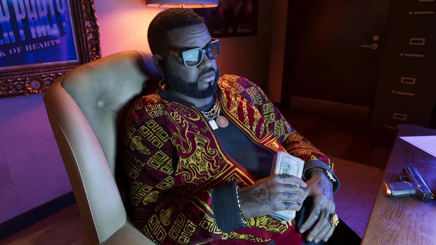 Boobie Ike: imagen promocional de GTA VI, Rockstar Games